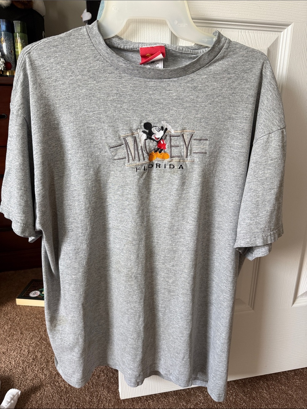 Mickey Florida Heather Gray Short-Sleeve Tee